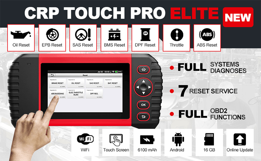 X431 CRP Touch Pro Elite