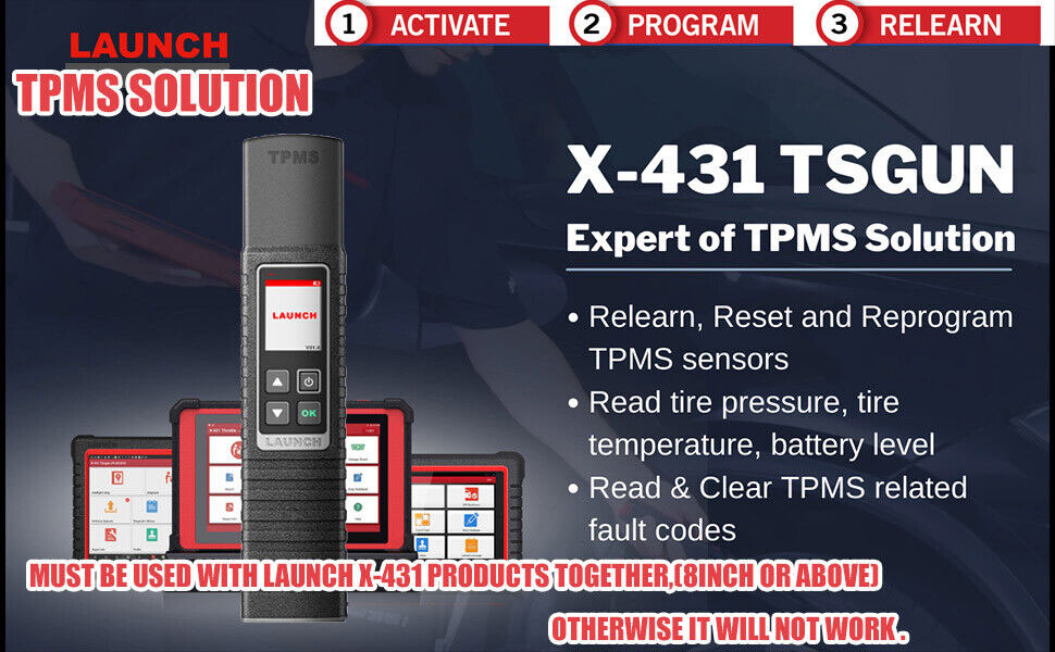 Launch X-431 TSGUN feature 1