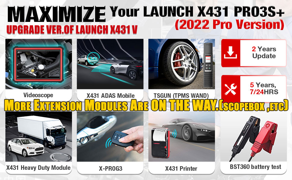 launch x431 pro3s feature 5