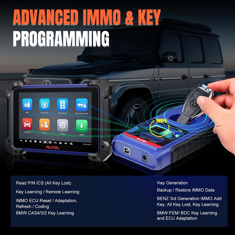 IM608 II key programming