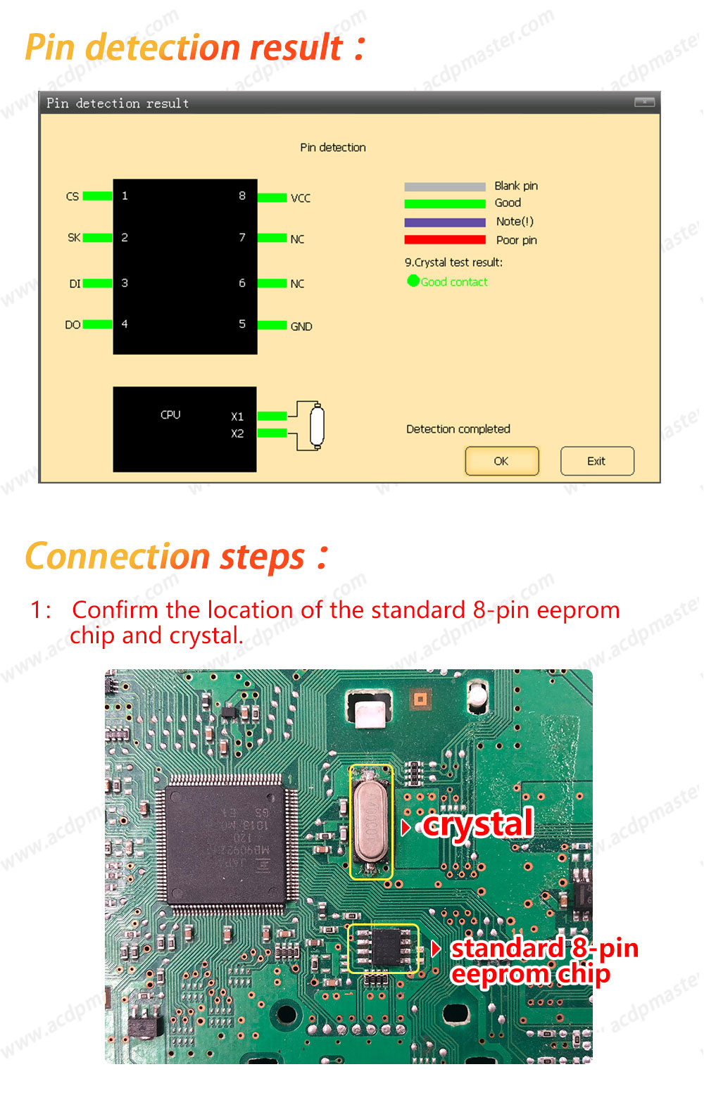 how to use yanhua mem icp adapter 2