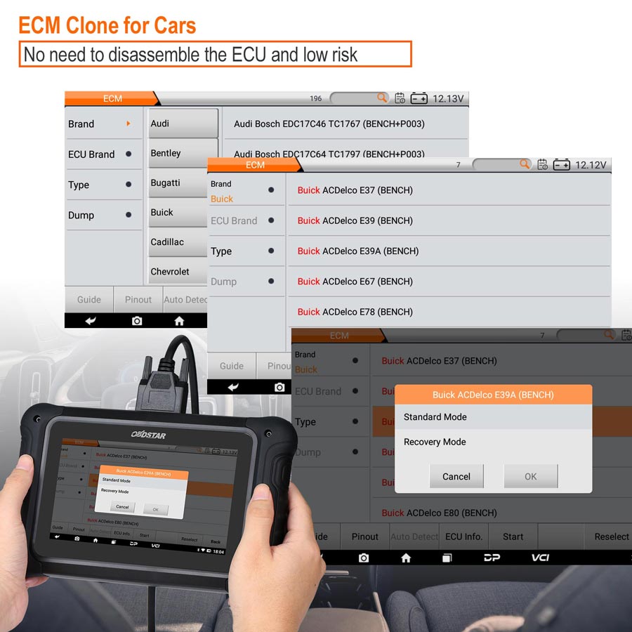 obdstar dc706 ecu clone for cars