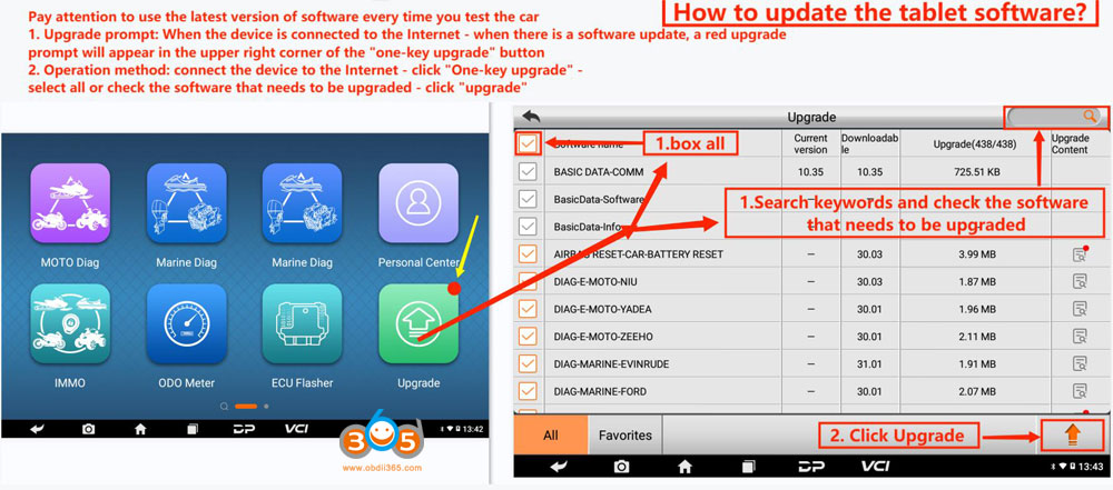 How to Update OBDSTAR iScan Tablet Software