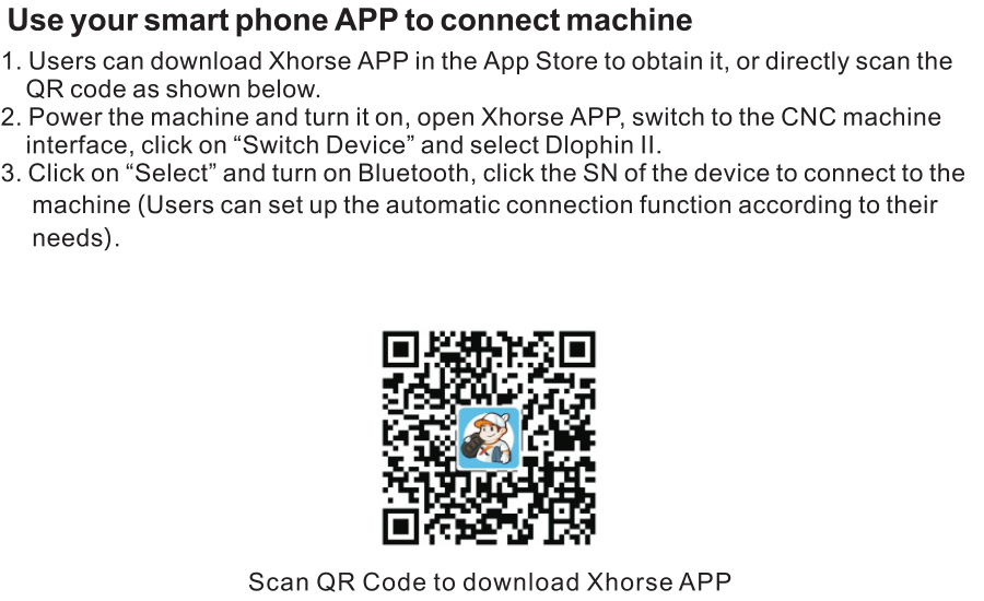 connect dolphin ii with xhorse app