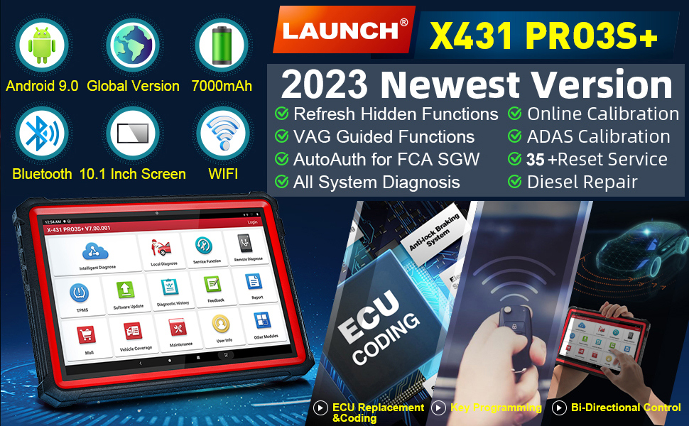 launch x431 pro3s feature 1