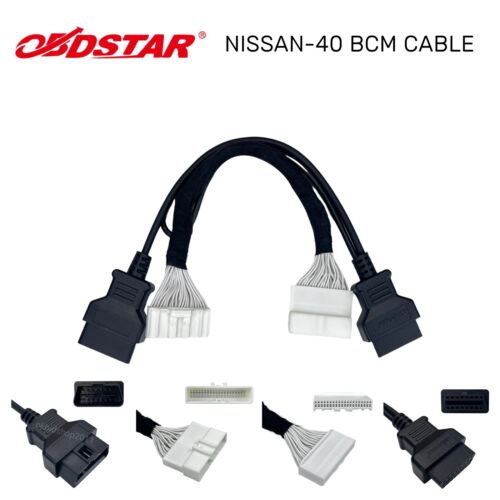 OBDSTAR Nissan 40 BCM Cable Gateway Converter for X300 DP Plus and X300 Pro4