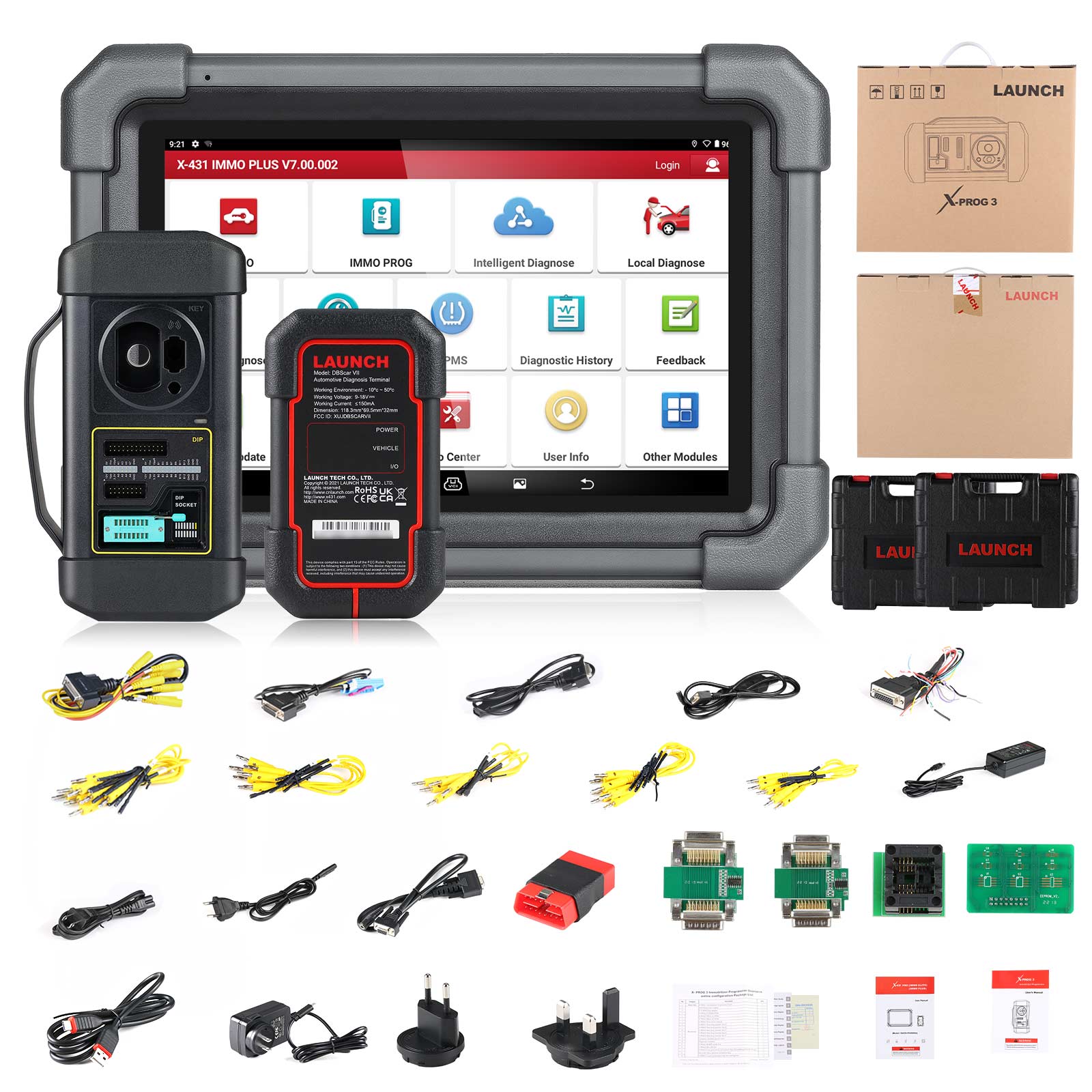 MEGA SALE] LAUNCH X431 IMMO PLUS Key Programmer with Integrated MQB  Calculator