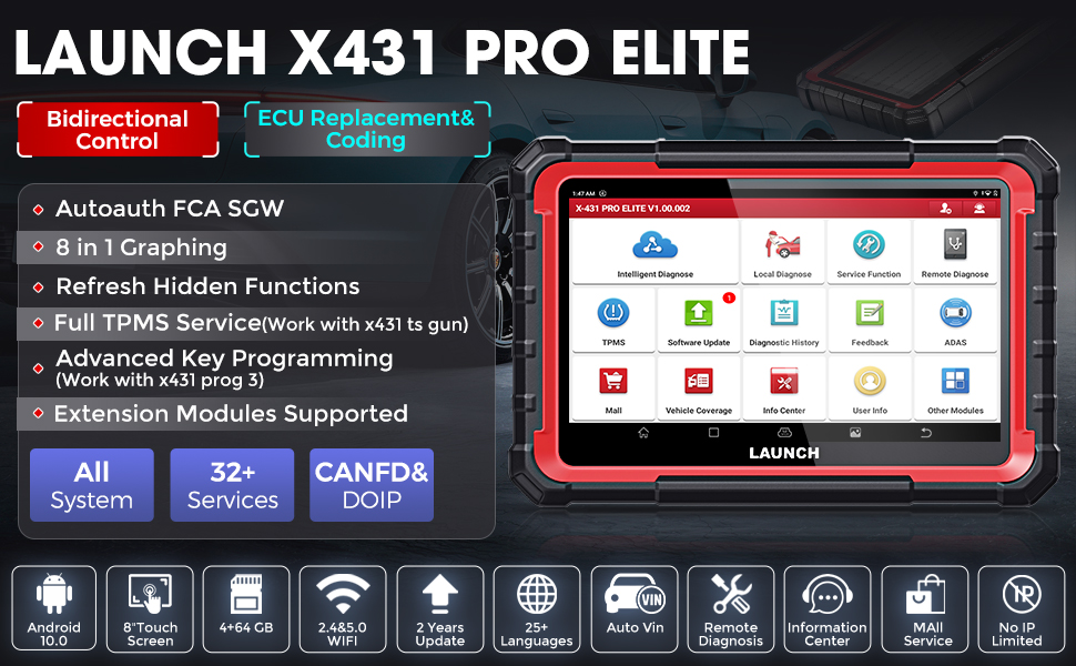 launch x431 pro elite feature 1