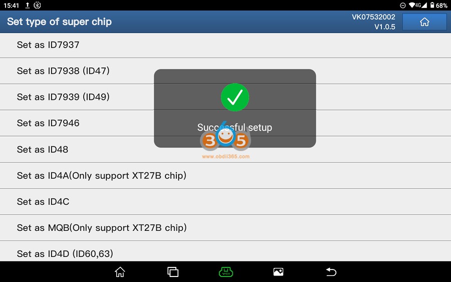 launch x431 key programmer generate super chip 4