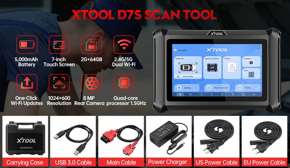 xtool d7s package list