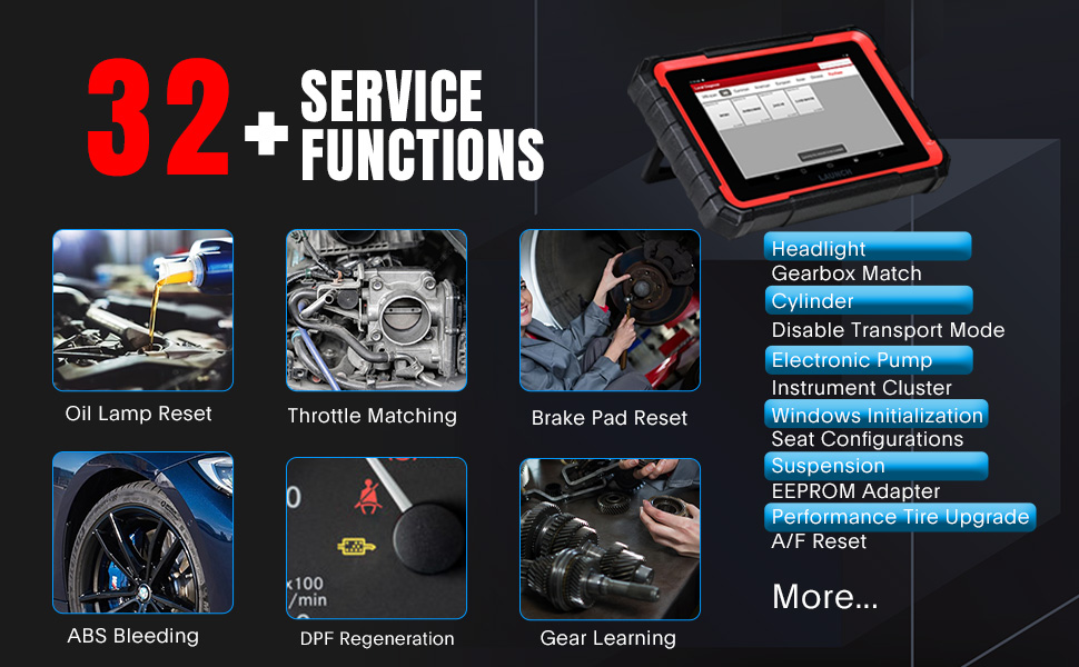 launch x431 pro elite special functions