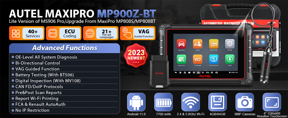 Autel MaxiPRO MP900BT