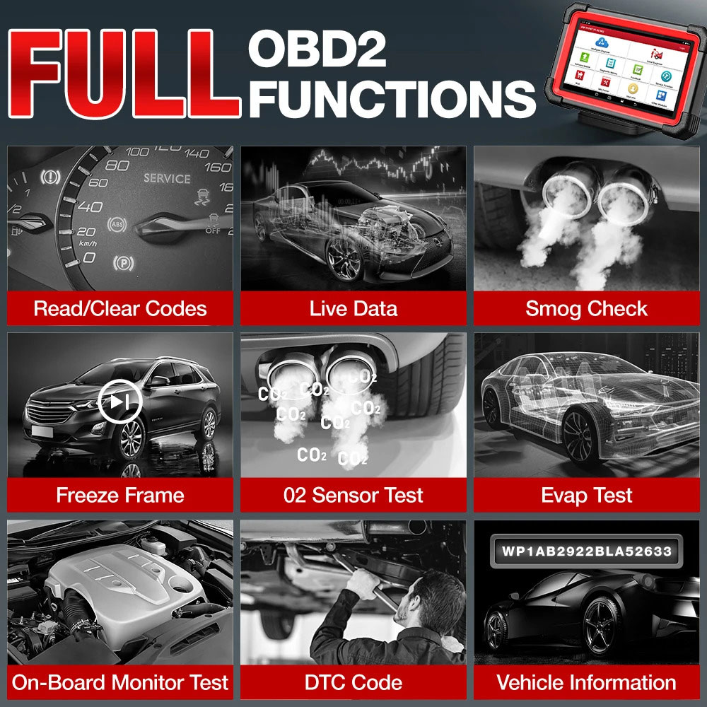 launch x431 pro3 ace full obd2 functions