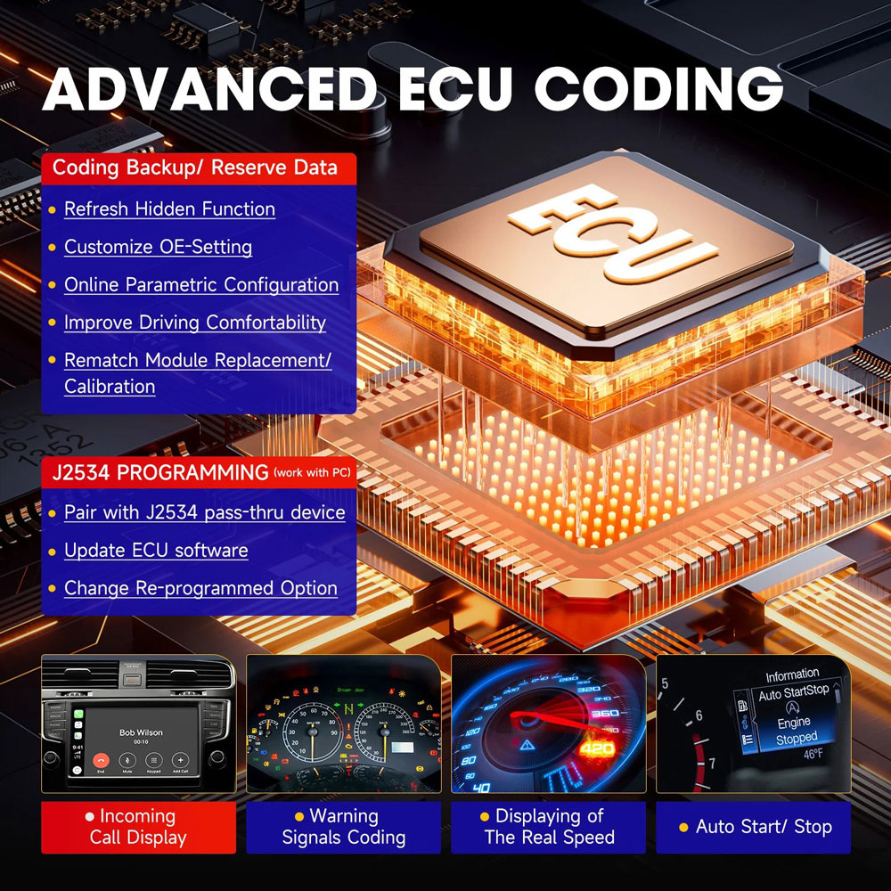 Autel Maxisys MS908CV II ecu coding
