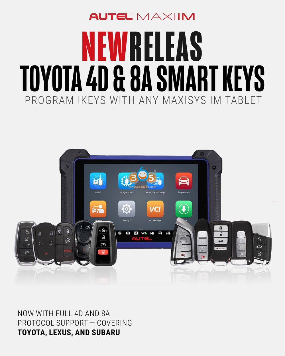 autel new Toyota 8A 4D ikey 1