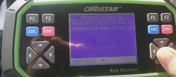 OBDSTAR X300 Pro3 Read Citroen Berlingo 2013 pin code 3