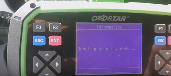 OBDSTAR X300 Pro3 Read Citroen Berlingo 2013 pin code 6
