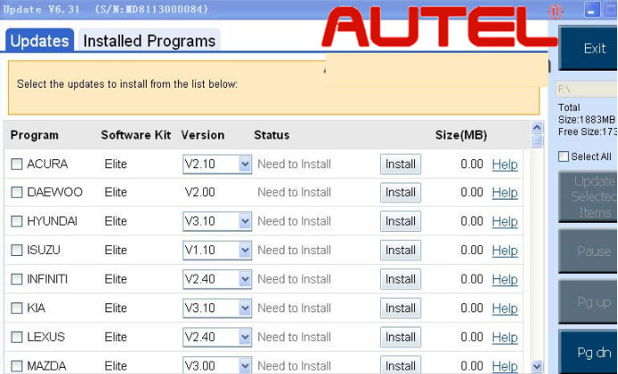 download-autel-software