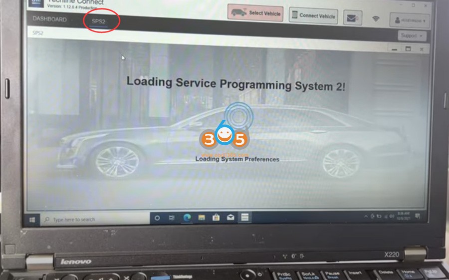 GM TCM Programming with TECHLINE CONNECT SPS2 and FVCI J2534
