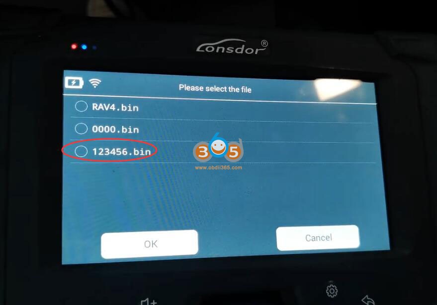 Program Toyota 8A 4A All Keys Lost with Lonsdor K518 and ADP Adapter 5