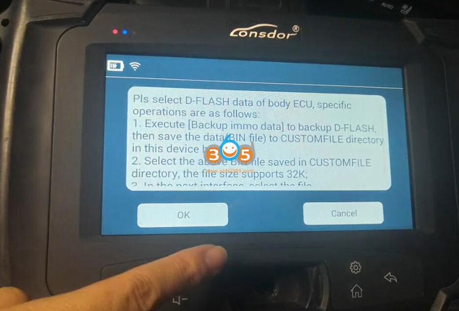Program Toyota 8A 4A All Keys Lost with Lonsdor K518 and ADP Adapter 9