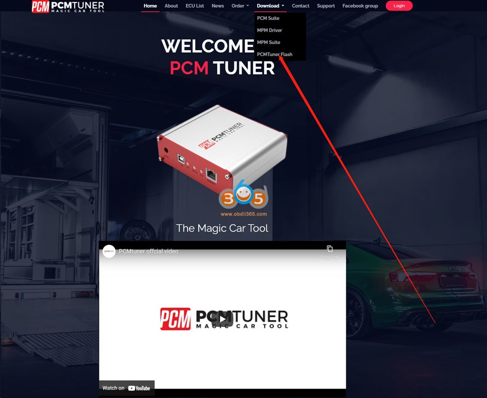 Download and Activate PCMTuner Flash Software 12