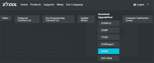 How to update XTOOL KC501 1