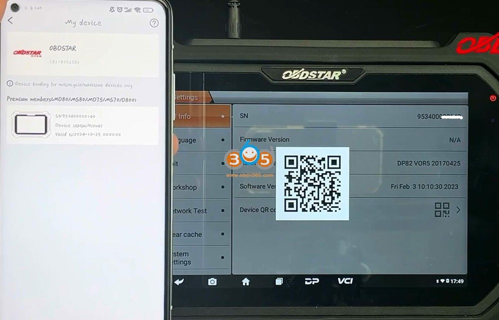 combine obdstar tools with obdstar app 7