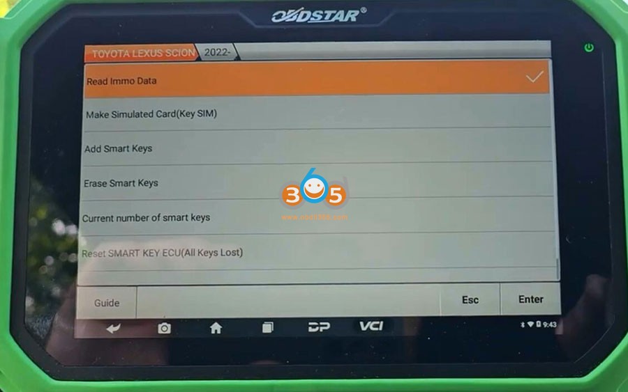how to use obdstar 30 pin cable with obdstar 9