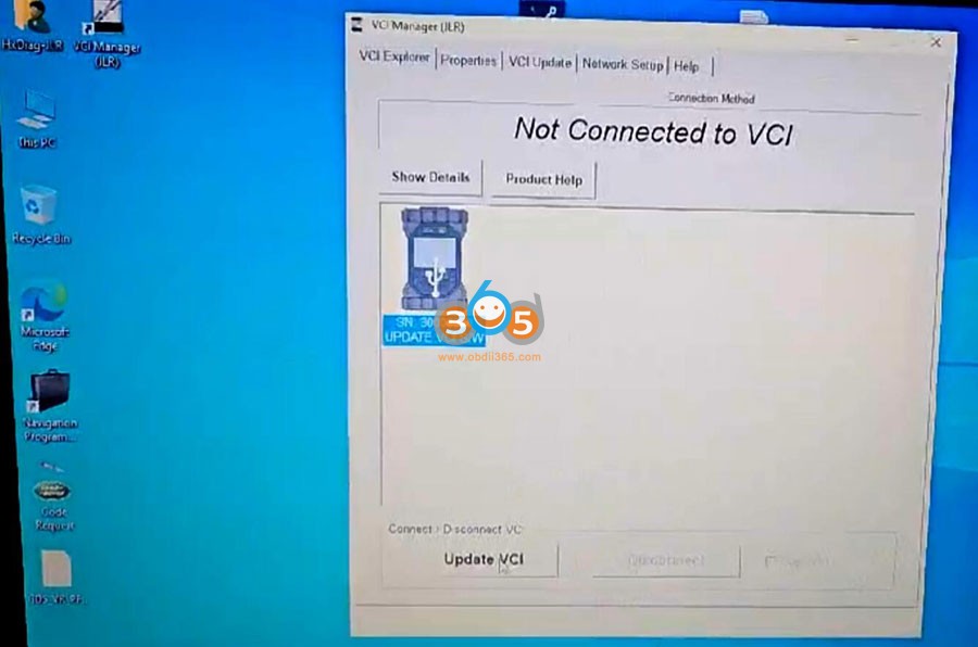 VNCI JLR DoIP Not Connect to VCI 2