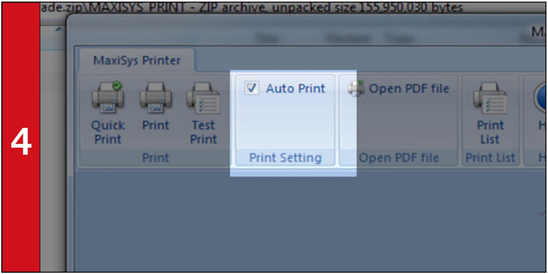 Print Autel BT608E Battery Report on Windows PC 4