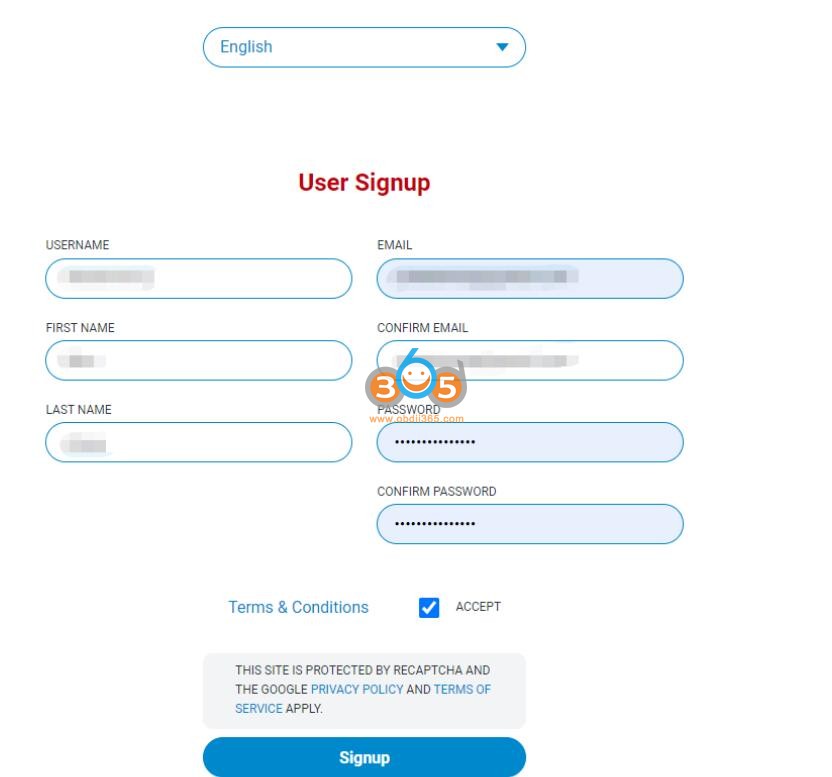 How to register AutoAuth account for launch x431 2