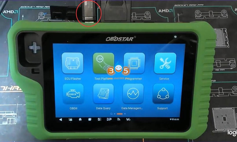 Transfer OBDSTAR X300 Classic G3 Files from Tablet to PC 4